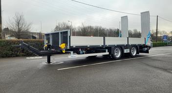 2-Achs Tieflader-Anhänger – 20.000 Kg