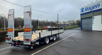 2-Achs Tieflader-Anhänger – 20.000 Kg