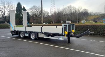 2-Achs Tieflader-Anhänger – 20.000 Kg