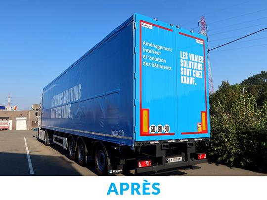 Remise à neuf de remorques