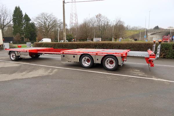 A custom-made trailer for Transport Van Caudenberg-Debrouwer