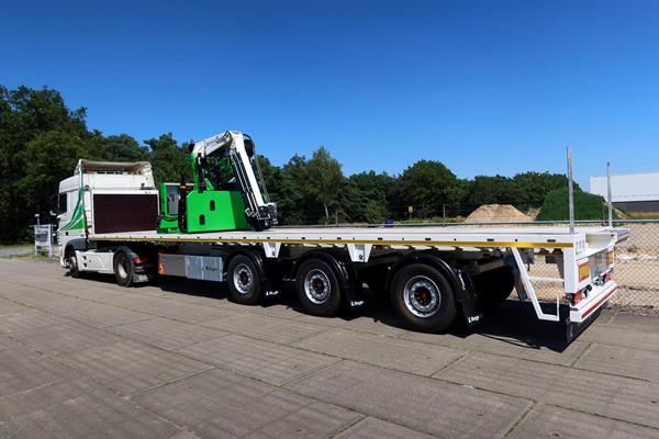 Nieuw materieel op de weg voor Transports Courcelle