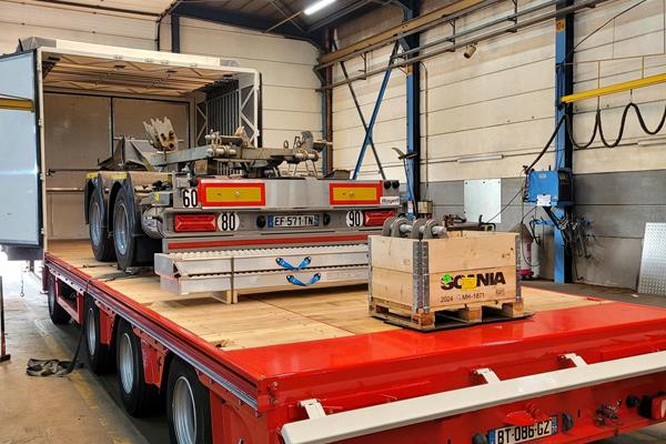 Intégration du système FlexiWay sur un châssis existant pour le Groupe Cayon