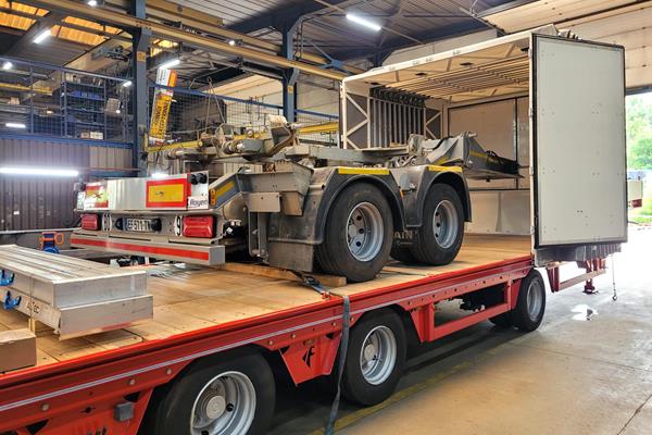 Intégration du système FlexiWay sur un châssis existant pour le Groupe Cayon