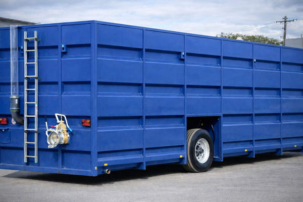 Nouvelle réalisation : remise en état d'une benne à lisier