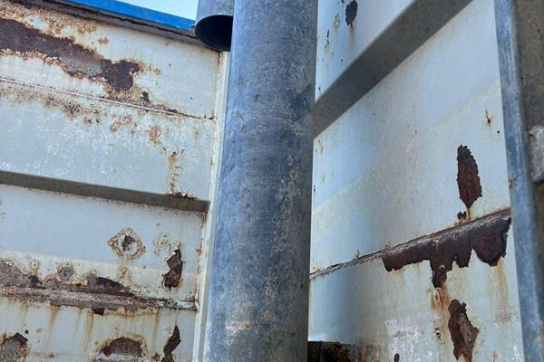 Nouvelle réalisation : remise en état d'une benne à lisier